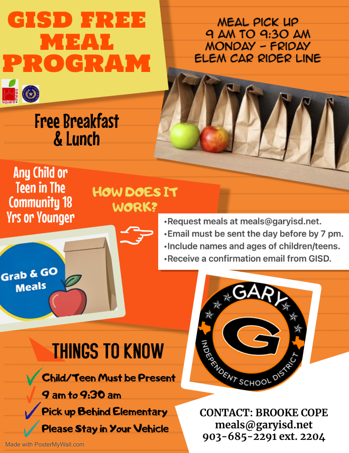 GISD Free Meal Program