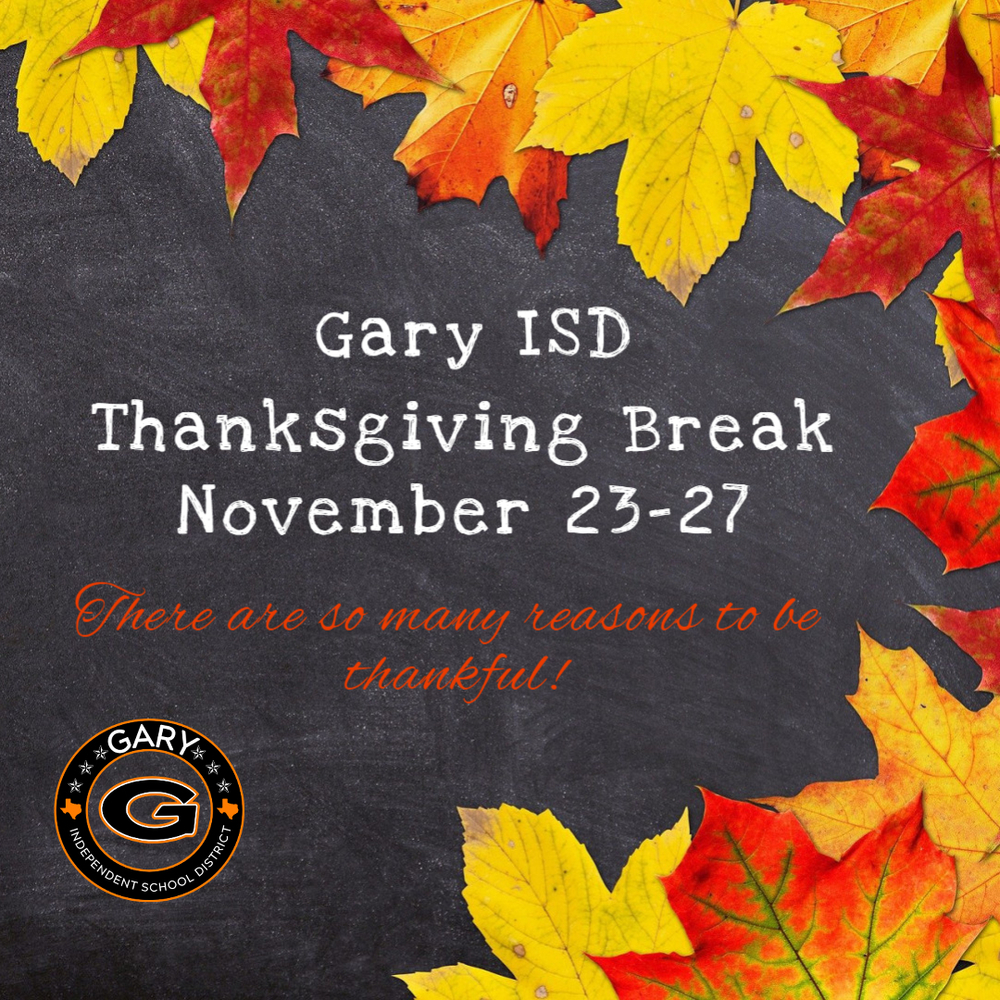 Thanksgiving Break!