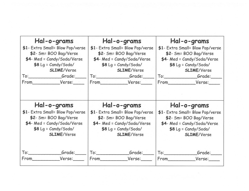 Hal-o-grams 2020