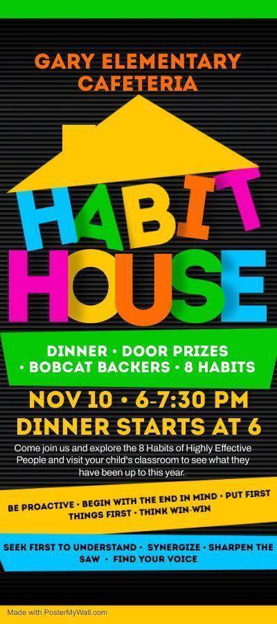 Habit House Flyer