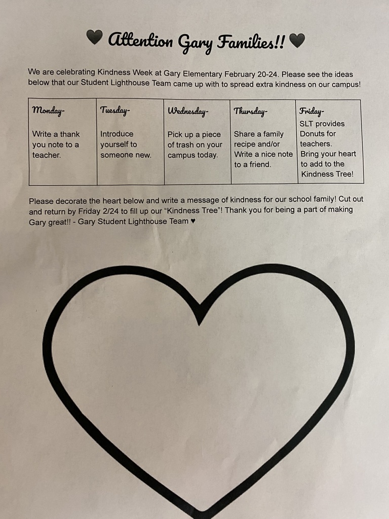 Flyer for Kindness Week