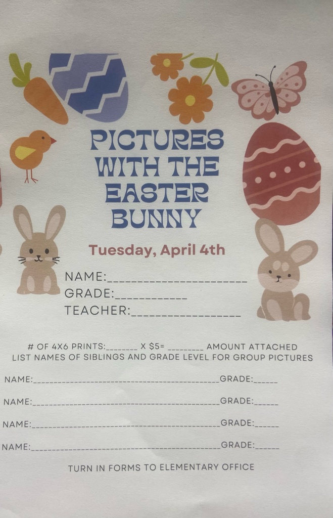Easter Bunny Pictures Flyer